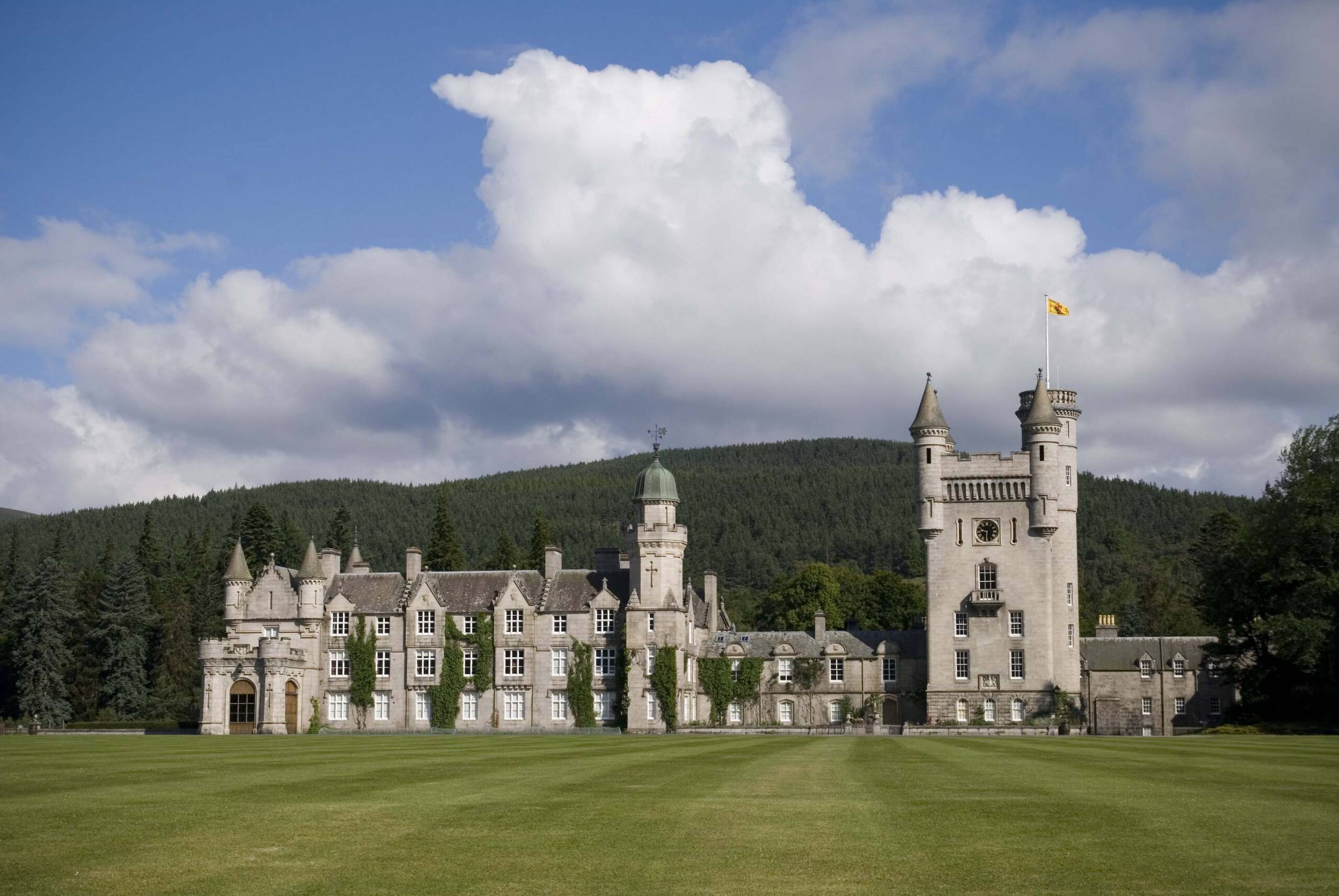 Balmoral Castle view from front