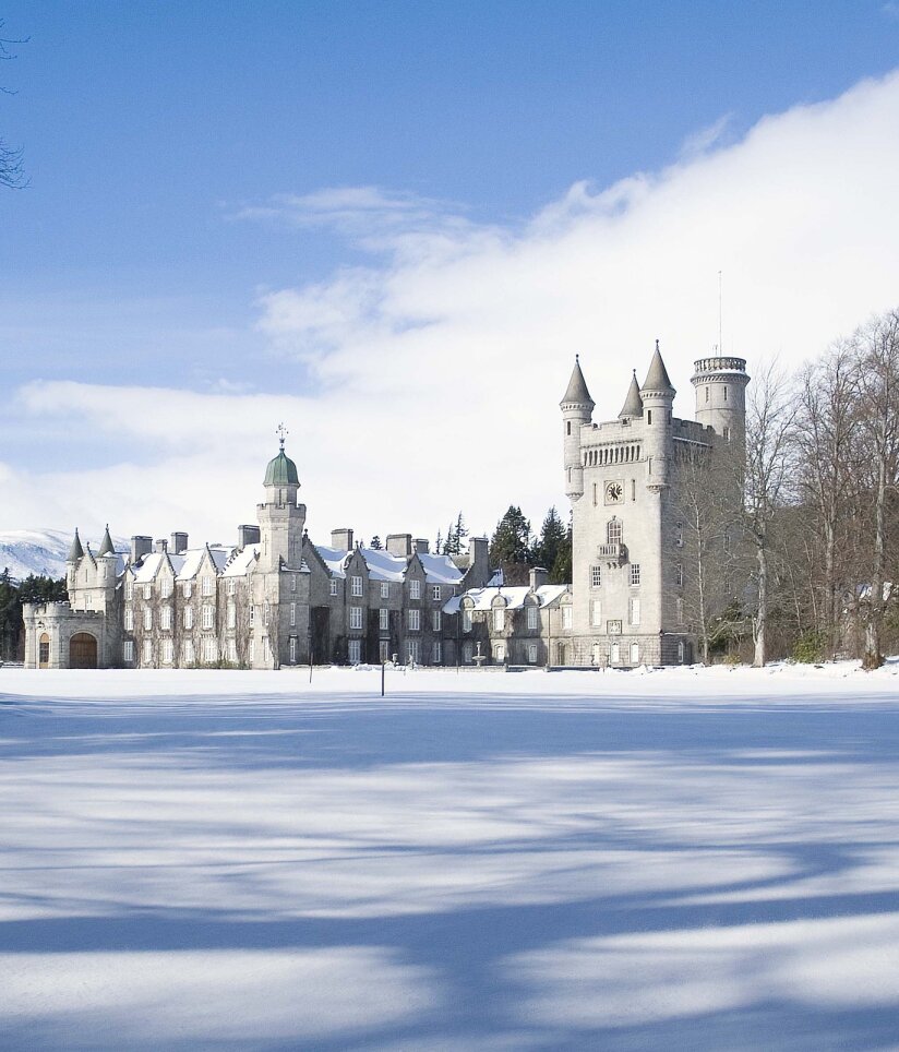 Balmoral Castle in Snow