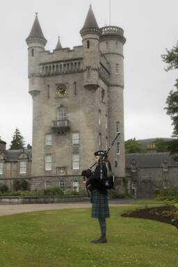 Bagpipes at Balmoral Opening